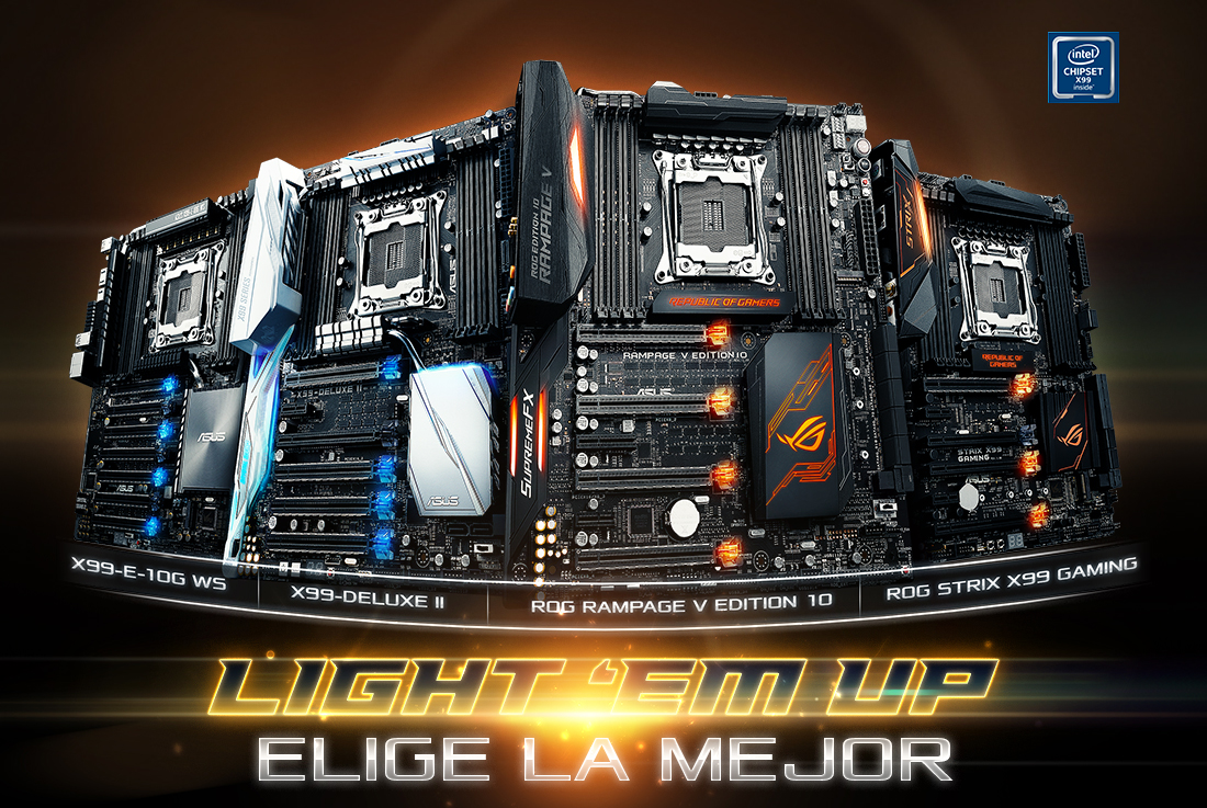 ASUS X99 Motherboards - they look great, trust us